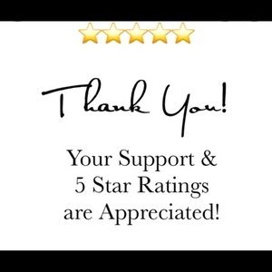 Thank you so much for the support and the 5 star reviews!